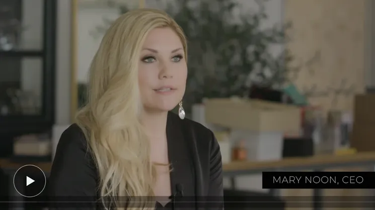Founder video for Salt and Pepper Co. featuring CEO Mary Noon